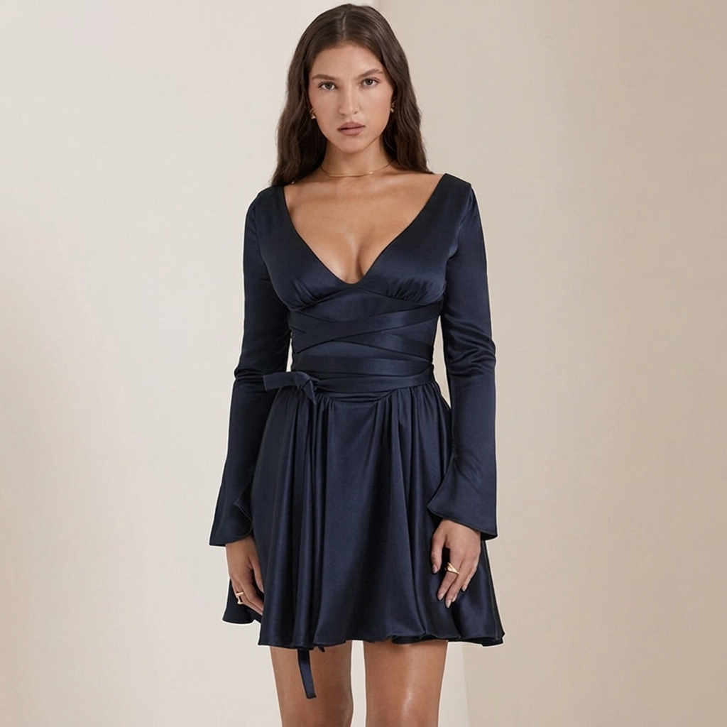 Vestido de cintura Saint Vanta