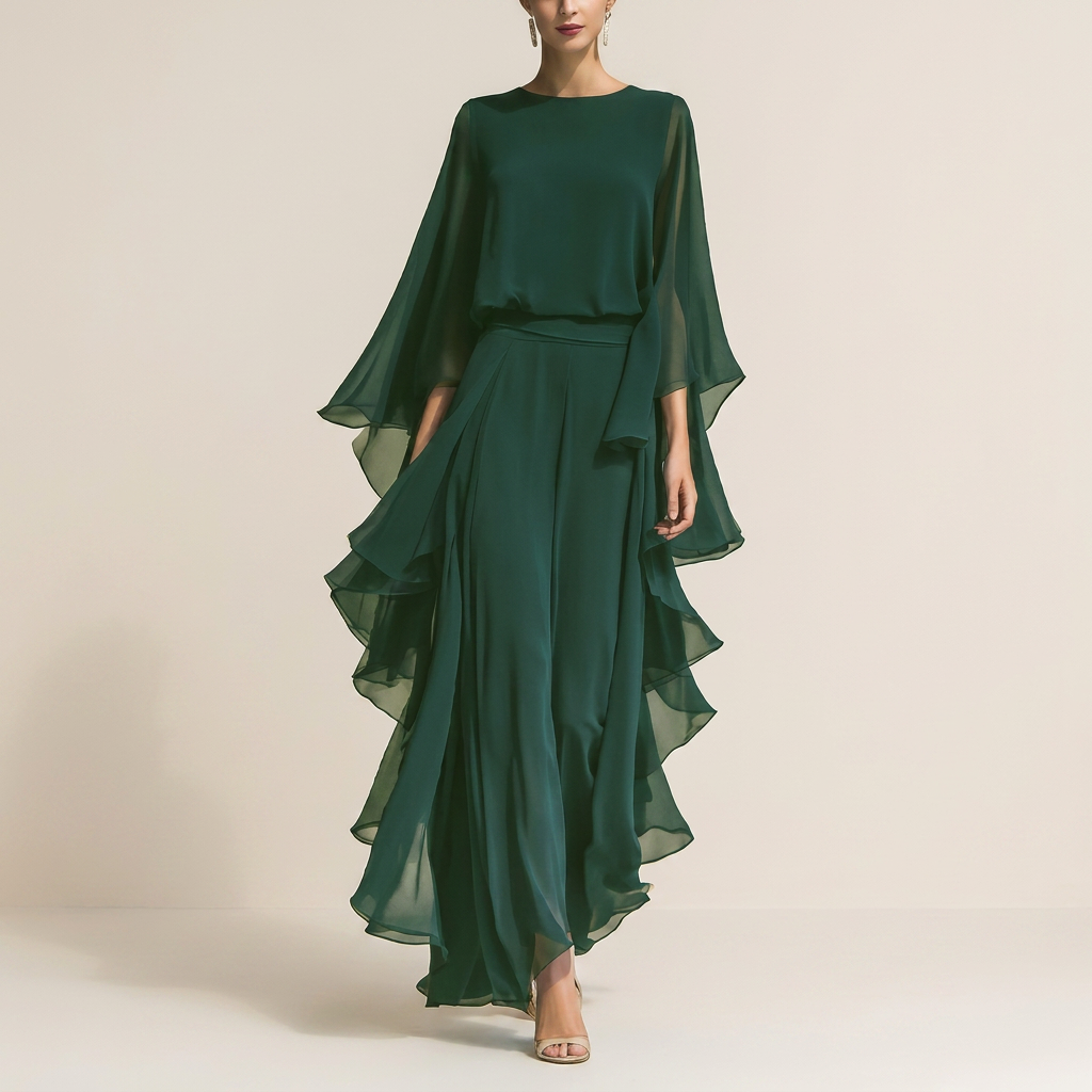 Saint Vanta Ruffle Set